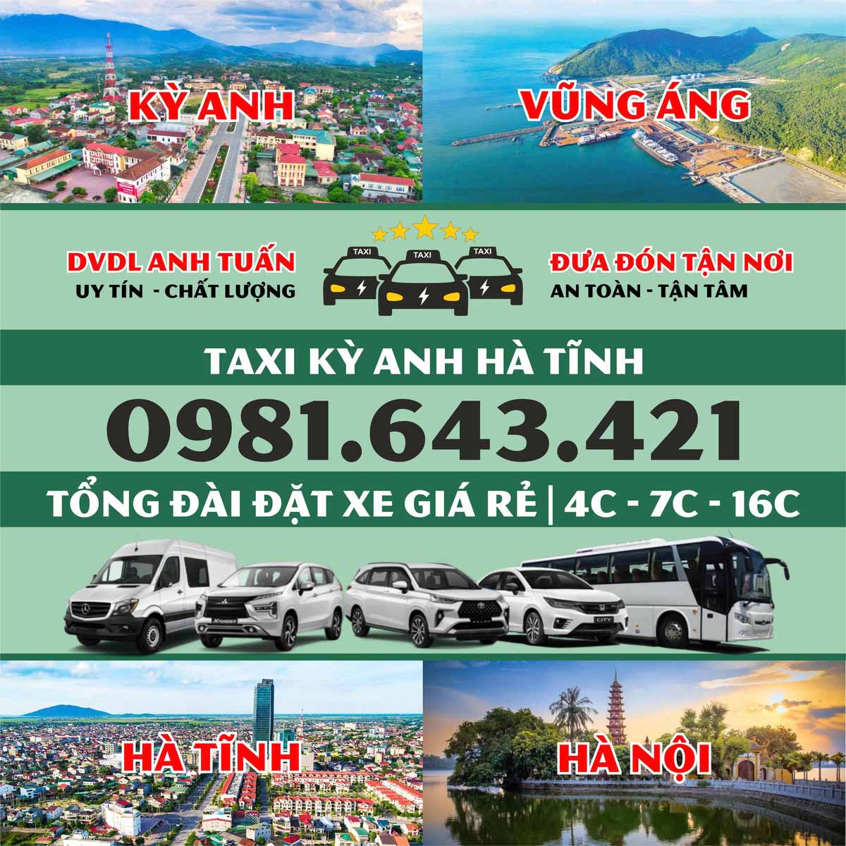 Taxi Kỳ Anh Hà Tĩnh
